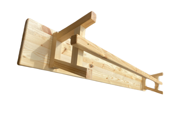 Гимнастическая скамейка деревянная 2 м Стандарт фото