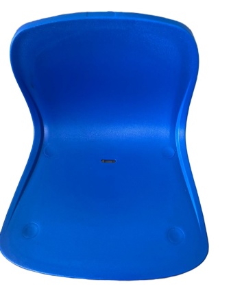 Сиденье пластиковое Искра синее фото