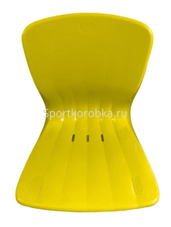 Сиденье пластиковое Арена жёлтое фото