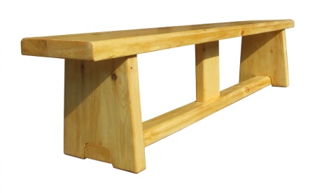 Гимнастическая скамейка деревянная 3 м фото